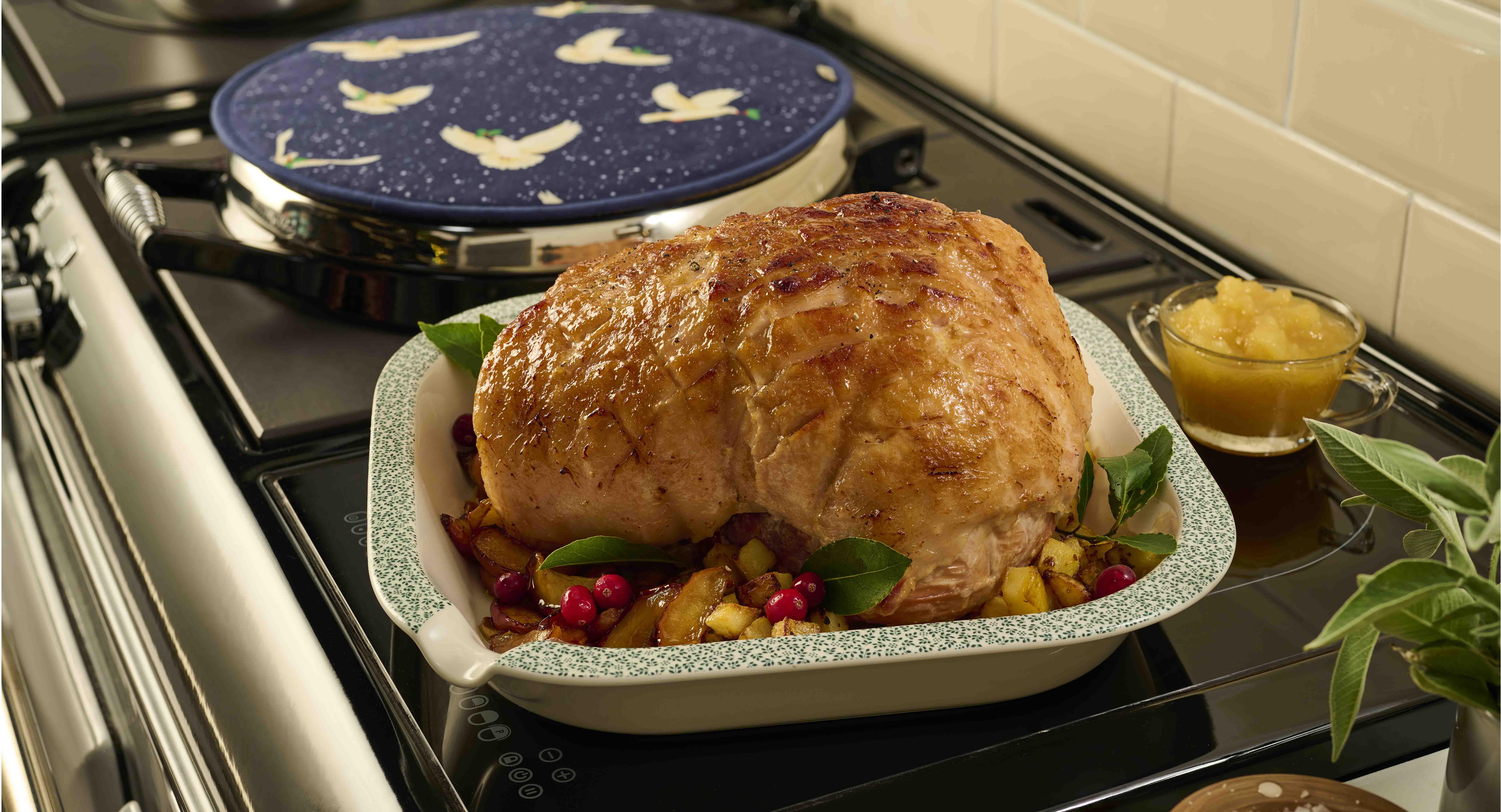 Roast Gammon with Caramelised Apples AGA Living